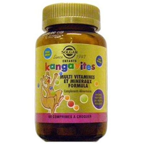 Kangavites Fruits Rouges À Croquer - 60 Comprimés 