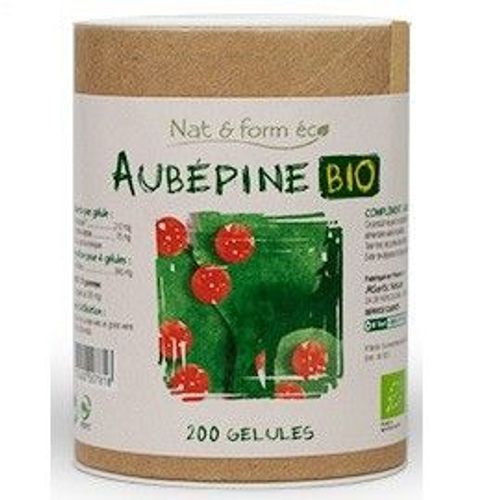 Aubépine Bio Éco-Responsable - 200 Gélules 