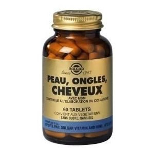 Peau Ongles Cheveux Avec Msm - 120 Tablets 