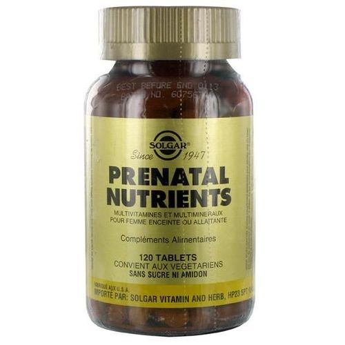 Prenatal Nutriments - 120 Tablettes 