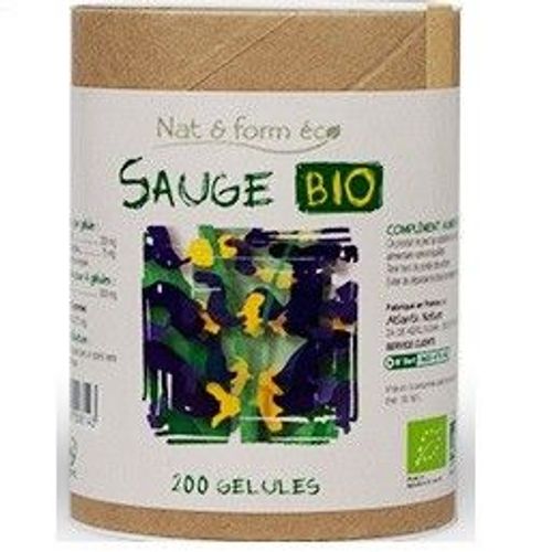 Sauge Bio Éco-Responsable - 200 Gélules 