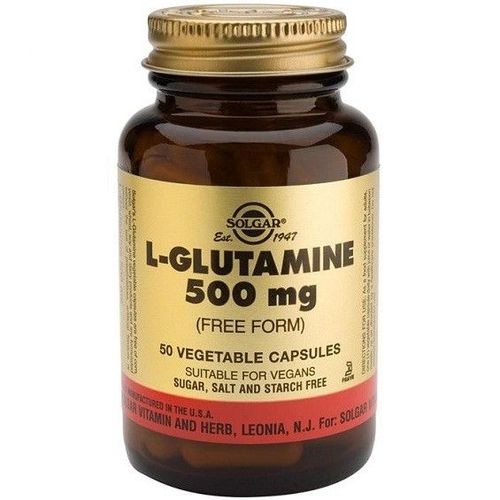 L-Glutamine  500 Mg - 50 Capsules 