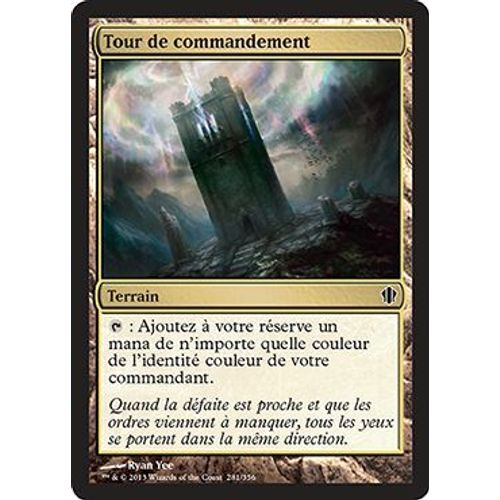 Tour De Commandement - Magic Mtg - Commander 2013