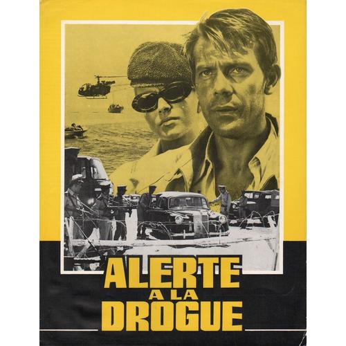 Alerte À La Drogue, Synopsis Dépliant, N. Zanchin ,M. Tazi, Avec Georges Ardisson, Katrin Schaake