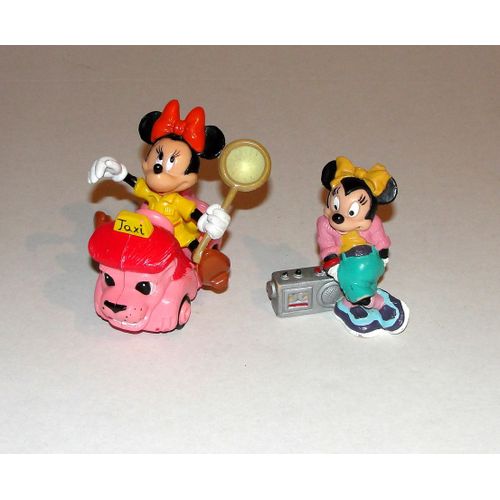 Minnie Bullyland 2 Figurines Minnie Disney