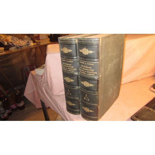 Dictionnaire Général De Biographie Et D'histoire De Gépgraphie Ancienne Et Moderne Des Antiquités Et Des Institutions; En 2 Volumes