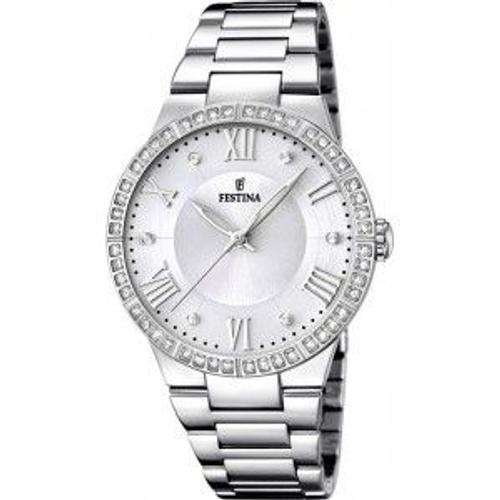 Montre Femme Festina Mademoiselle F16719/1 Bracelet En Acier Argenté