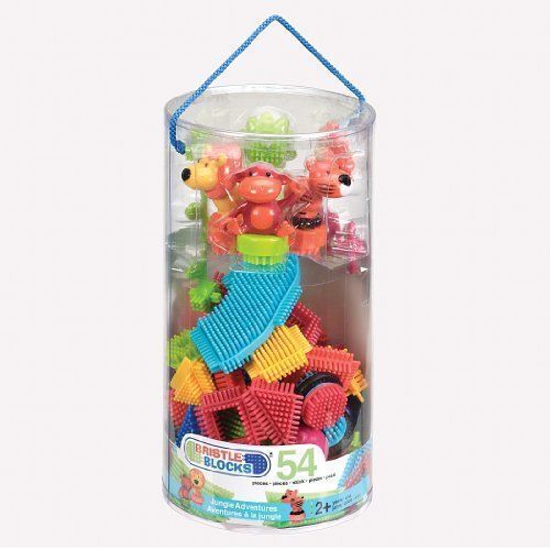 Bristle Blocks - Ba3093z - Jeu De Construction - Bristle Block Jungle - 54 Pièces