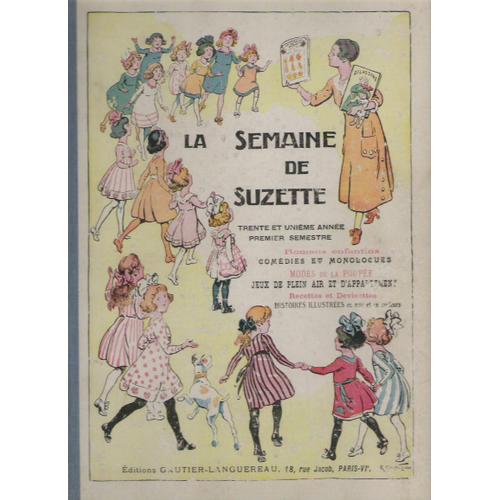 Album La Semaine De Suzette Trentième Année  Deuxième Semestre 1934 27