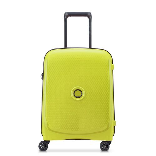 DELSEY PARIS - BELMONT PLUS - Valise cabine rigide 55 cm x 40 cm x 20 cm - 33 L - S - Vert chartreuse