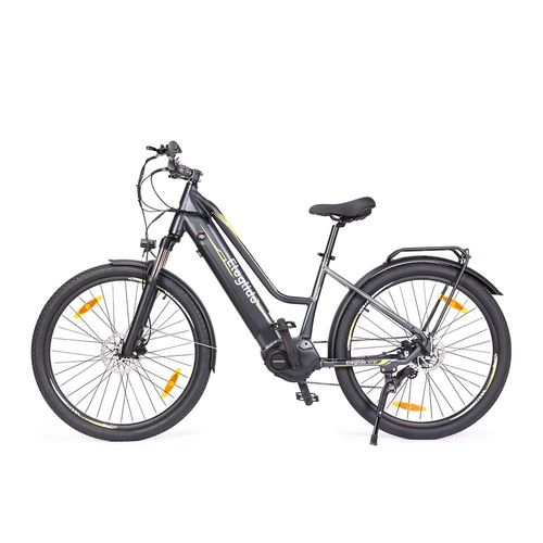 Eleglide C1 St Vélo De Trekking Avec Moteur À Entraînement Central De 250w, Roues De 27,5pouces, Batterie De 522wh, Autonomie De 150km, Suspension Hydraulique Et Freins À Disque Hydrauliques (Noir)