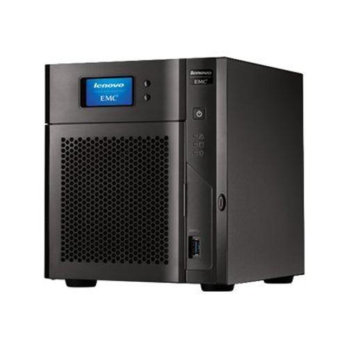 LenovoEMC px4-400d Network Storage Server Class 70CM - Serveur NAS - 4 Baies - 4 To - SATA 6Gb/s - HDD 1 To x 4 - RAID RAID 0, 1, 5, 10, JBOD, disque de réserve 5 - RAM 2 Go - Gigabit Ethernet -...
