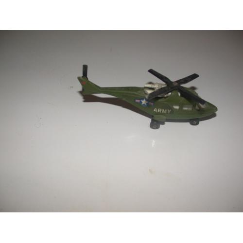 Helicoptere Armée Matchbox-Matchbox