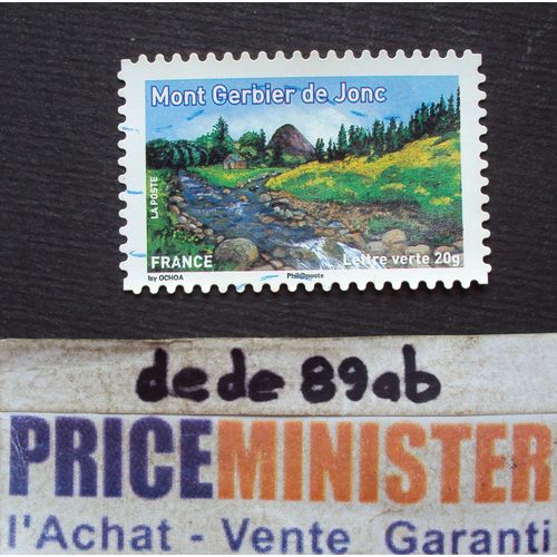 France.. Mont Gerbier De Jonc (07 Ardèche) Oblitéré.