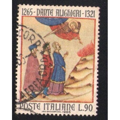 Italie 1965 Oblitéré Rond Used Stamp Commémoration Dante Alighieri