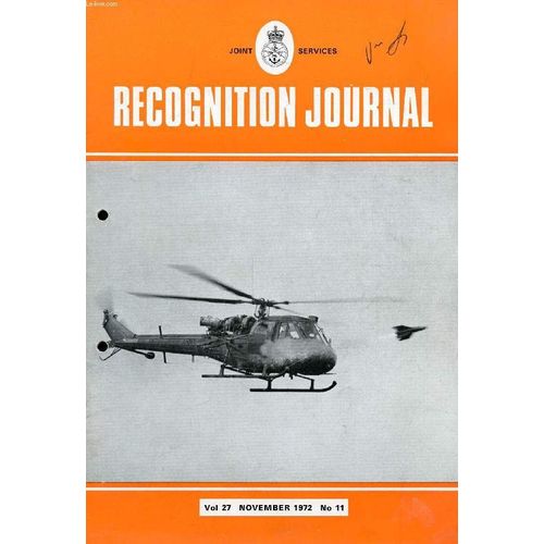Joint Services Recognition Journal, Vol. 27, N° 11, Nov. 1972 (Contents: Russian J Class Cruise Missile Submarines (Identification Lesson). Dc-9 (Aircraft Identification Lesson). Amphibians ...