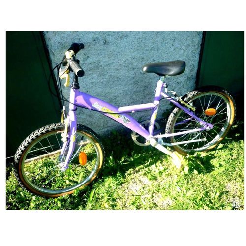 V T T Vélo Tout Terrain 20 " Pouces Sun Cross Parme Bicyclette Enfant Adolescent Vitesse Cyclisme Sport De Plein Air Reglable Evolutif Rose Violet