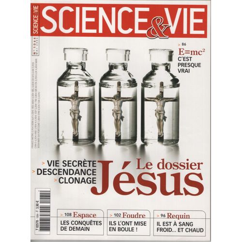 Science Et Vie  N° 1064 : Le Dossier Jésus.