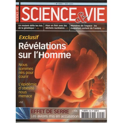 Science Et Vie N° 1052 : Révélations Sur L'homme