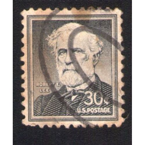 Etats Unis 1955 Oblitéré Used Stamp Robert Edward Lee Militaire Diplômé De West Point Officier Du Génie