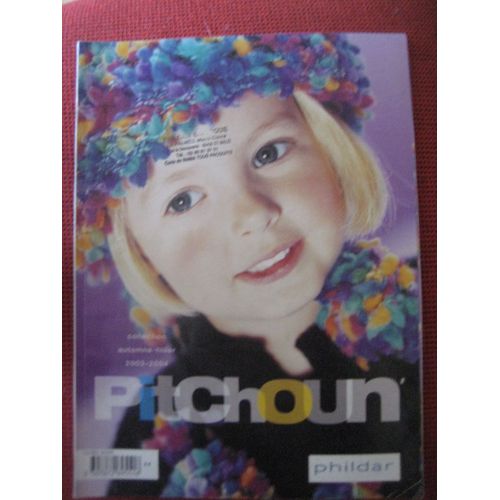 Catalogue Créations Phildar Pitchoun N°393 Automne-Hiver 2003/2004