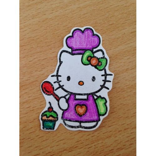 Lot De 50 Punchs Hello Kitty Cuisinier