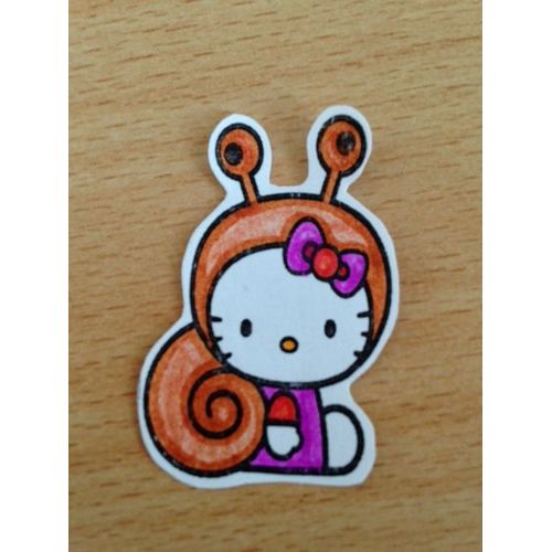 Lot De 50 Punchs Hello Kitty En Escargot