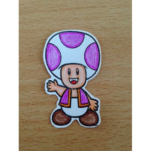 Lot De 50 Punchs Toad Violet