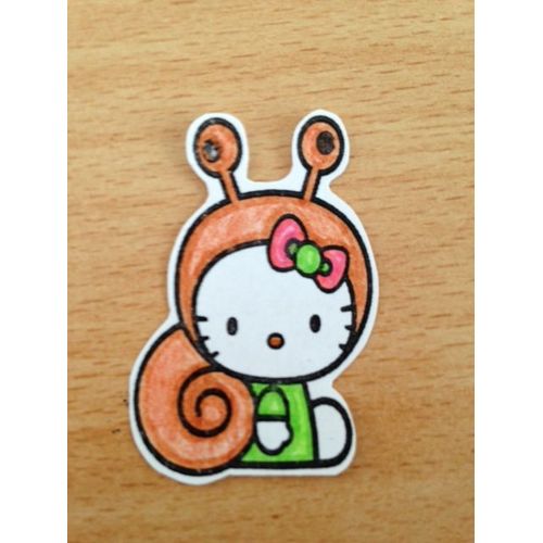 Lot De 50 Punchs Hello Kitty Escargot