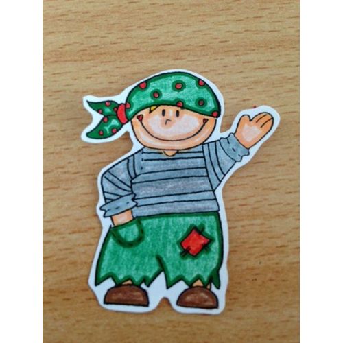 Lot De 50 Punchs Pirate