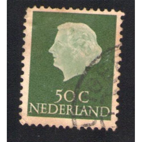 Pays Bas 1953 Oblitéré Rond Used Stamp Queen Reine Juliana De Profil 50 Cents
