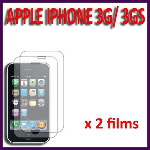 Bouton Sticker Autocollant/Film Transparent Ecran Protecteur Pour Iphone 3g 3s 3