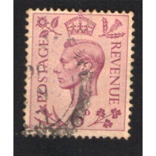 Royaume Uni 1939 Oblitéré Rond Used Stamp King Roi George Vi Violet