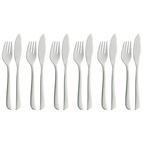 Wmf Virginia / 1142356396 Couverts À Poisson Cromargan Protect® 12 Pièces