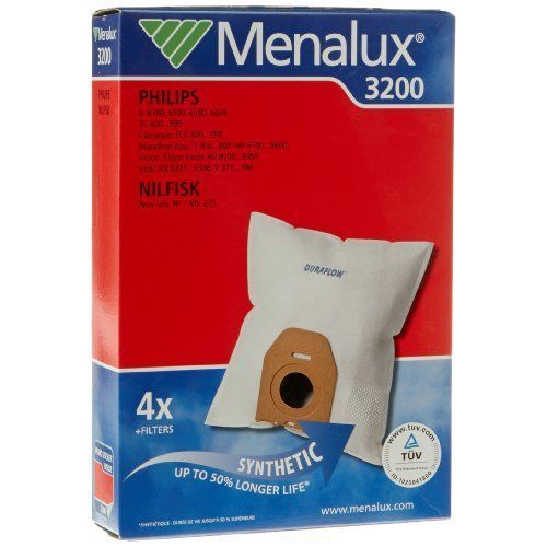 Menalux 3200 Duraflow 4 Sacs D'aspirateur (Import Allemagne)
