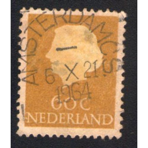 Pays Bas 1954 Oblitéré Rond Used Stamp Queen Reine Juliana De Profil Brun