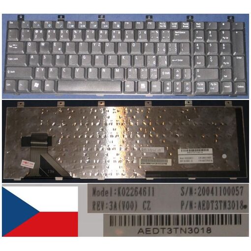 Clavier AZERTY Français Neuf Pour Acer Aspire V3-571G - Modèle Générique Noir - Compatible Acer