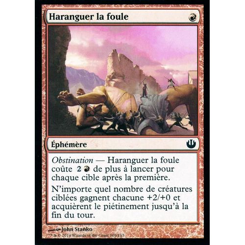 Haranguer La Foule  Foil  Incursion Dans Nyx Vf
