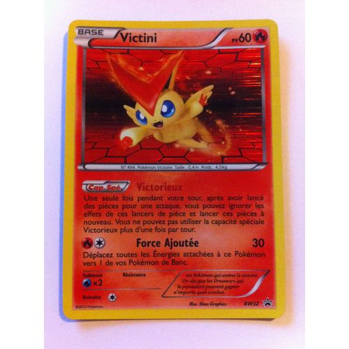 Carte Pokémon Victini Bw32