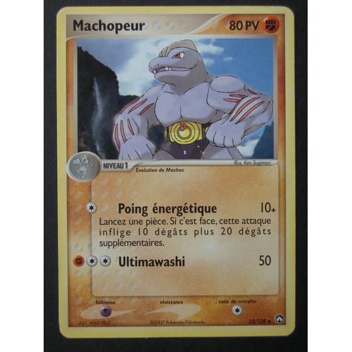 Pokémon - Machopeur - Gardiens Du Pouvoir 33/100