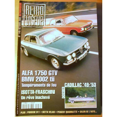 Rétroviseur 146 Alfa 1750 Gtv Bmw 2002 Tii Isotta-Fraschini Porsche 911