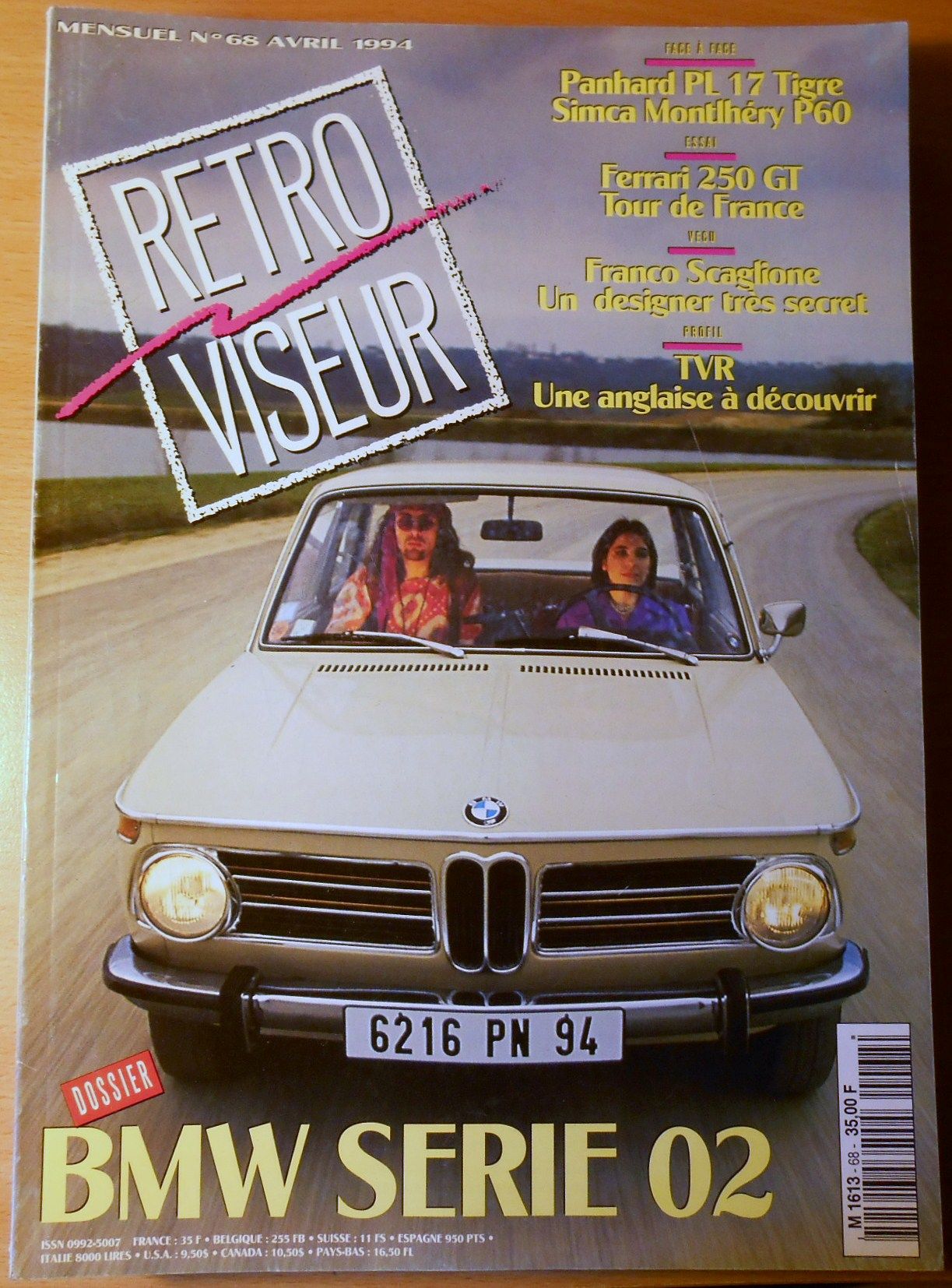 Rétroviseur 68 Dossier Bmw Serie 02 Panhard Pl17 Tigre Simca Montlhery P60