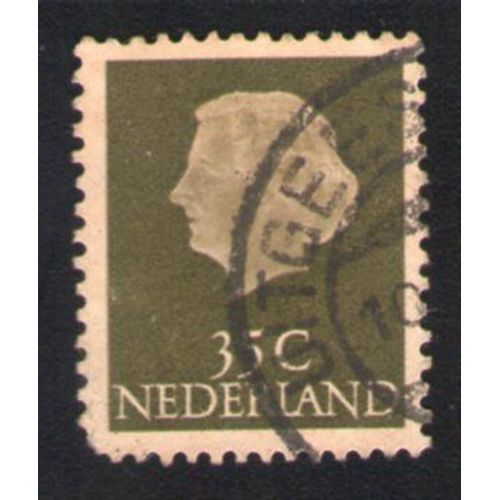Pays Bas 1954 Oblitéré Rond Used Stamp Queen Reine Juliana De Profil 35 Cents