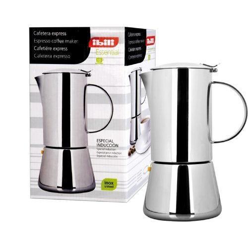 Ibili 620310 Cafetière Expresso 6 Tasses Inox 18/10