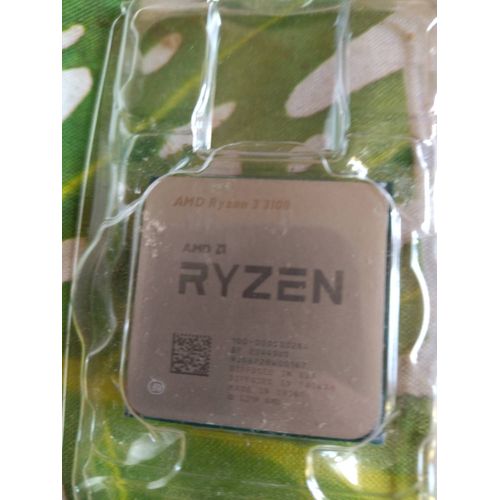 AMD Ryzen 3 3100 - 3.6 GHz - 4 curs - 8 filetages - 16 Mo cache - Socket AM4 - Box