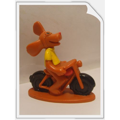 Figurine Pico Le Chien En Moto - Kellogg's - 1995