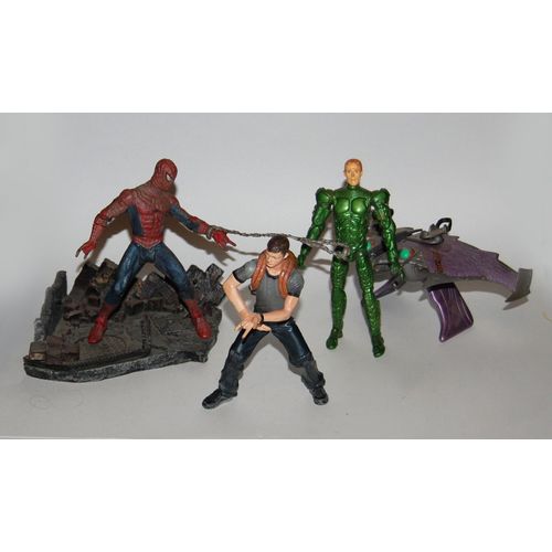 Marvel Lot Spide-Man Le Bouffon Vert Toy Biz 80/90