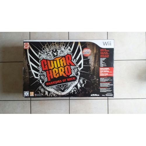 Guitar Hero 6 - Warriors Of Rock + Guitare + Batterie + Micro Wii