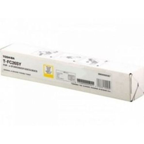 Toshiba TFC26SY6K - Jaune - originale - cartouche de toner - pour e-STUDIO 222CS, 224CS, 262CP, 263CP, 263CS, 264CS