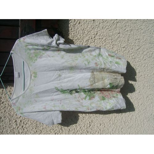T-Shirt Blanche Porte